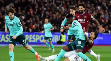 وست هام يبتعد عن شبح الهبوط برباعية نظيفة في مرمى ولفرهامبتون